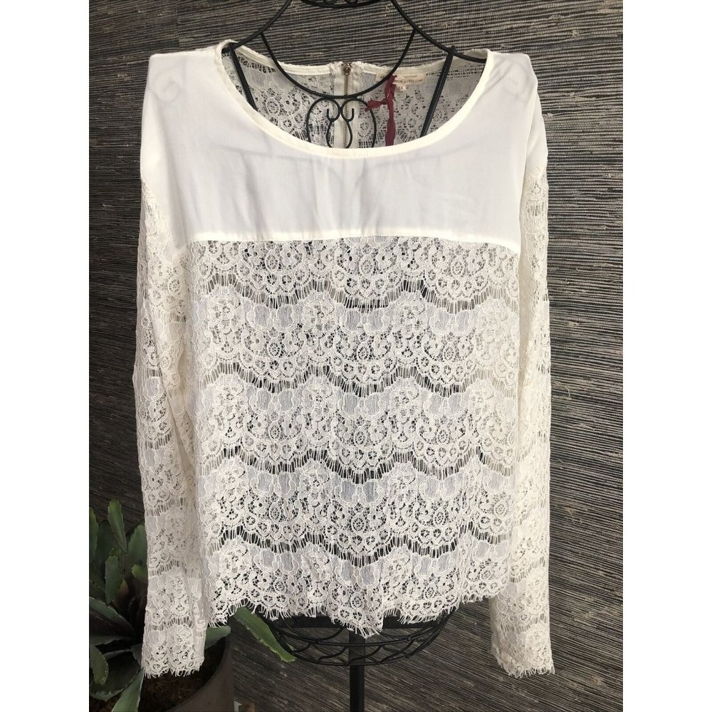 Standards And Practices Long Sleeve Top Blouse